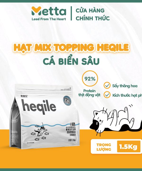 Hạt Mix Topping Cá Biển Sâu Dành Cho Mèo