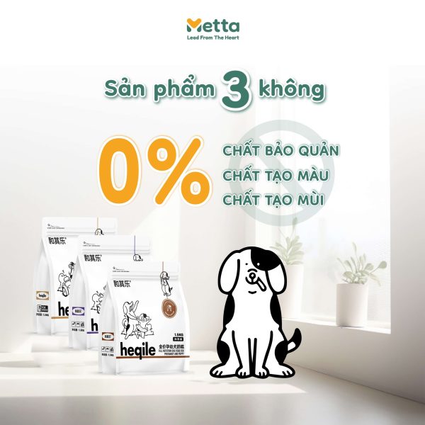 Cam Kết Hạt Heqile Không Ngũ Cốc Dành Cho Chó